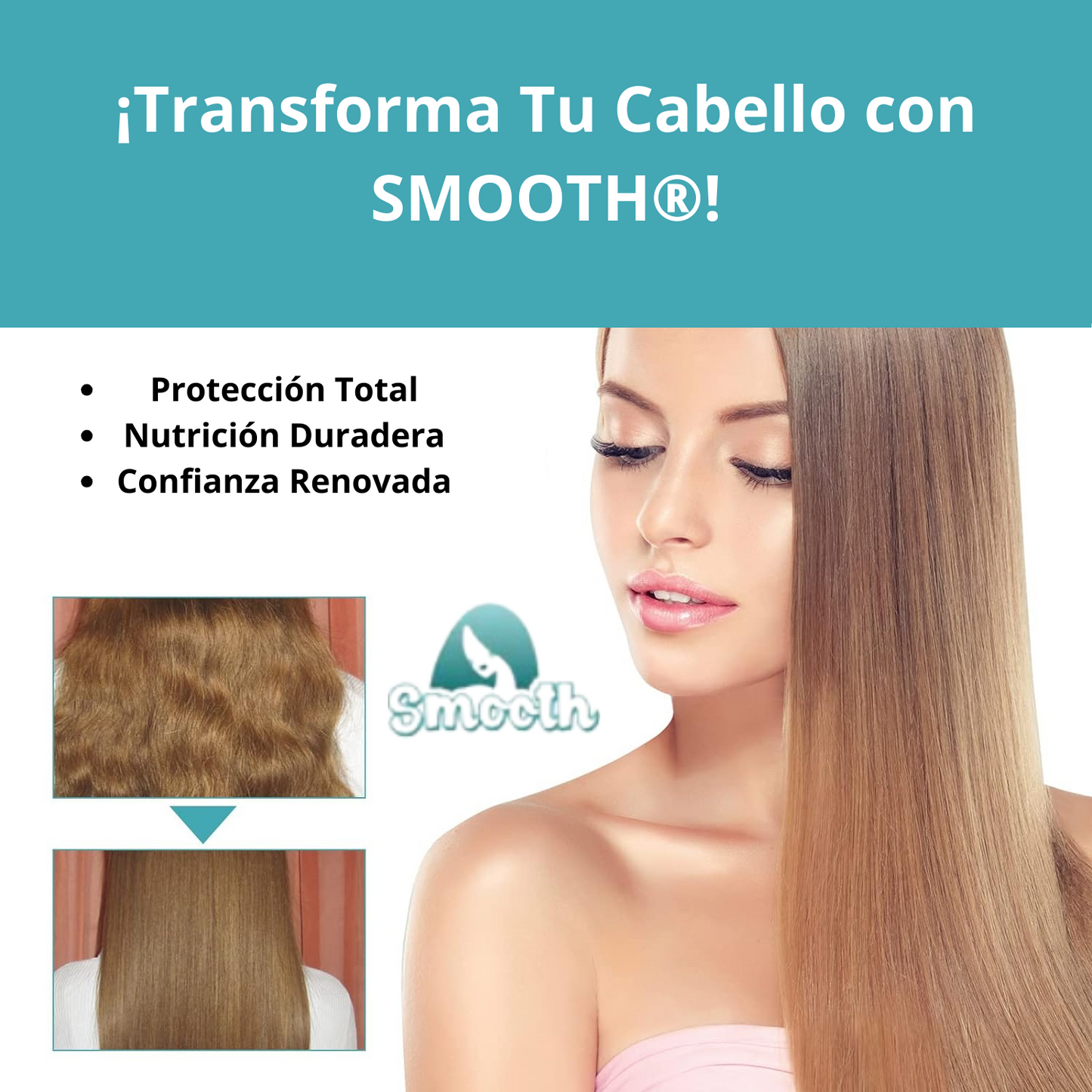 CREMA ALISADORA DE KERATINA - SMOOTH®